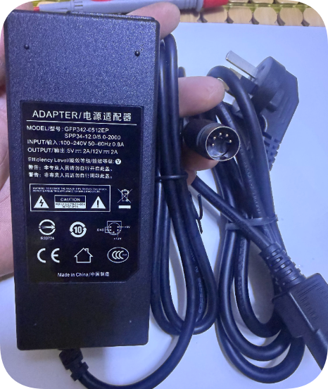 *Brand NEW*GFP342-0512EP Power Adapter Charger for SEREIN Vision Measuring Machine 5V 12V Large 5-Pin Connecto *Brand NEW*GFP342-0512EP Power Adapter Charger for SEREIN Vision Measuring Machine 5V 12V Large 5-Pin Connecto